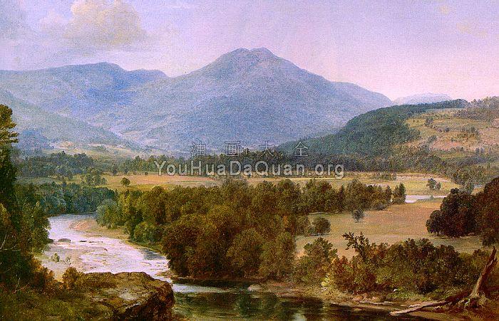 Genesee Valley Landscape - 艾斯·布朗·杜兰德